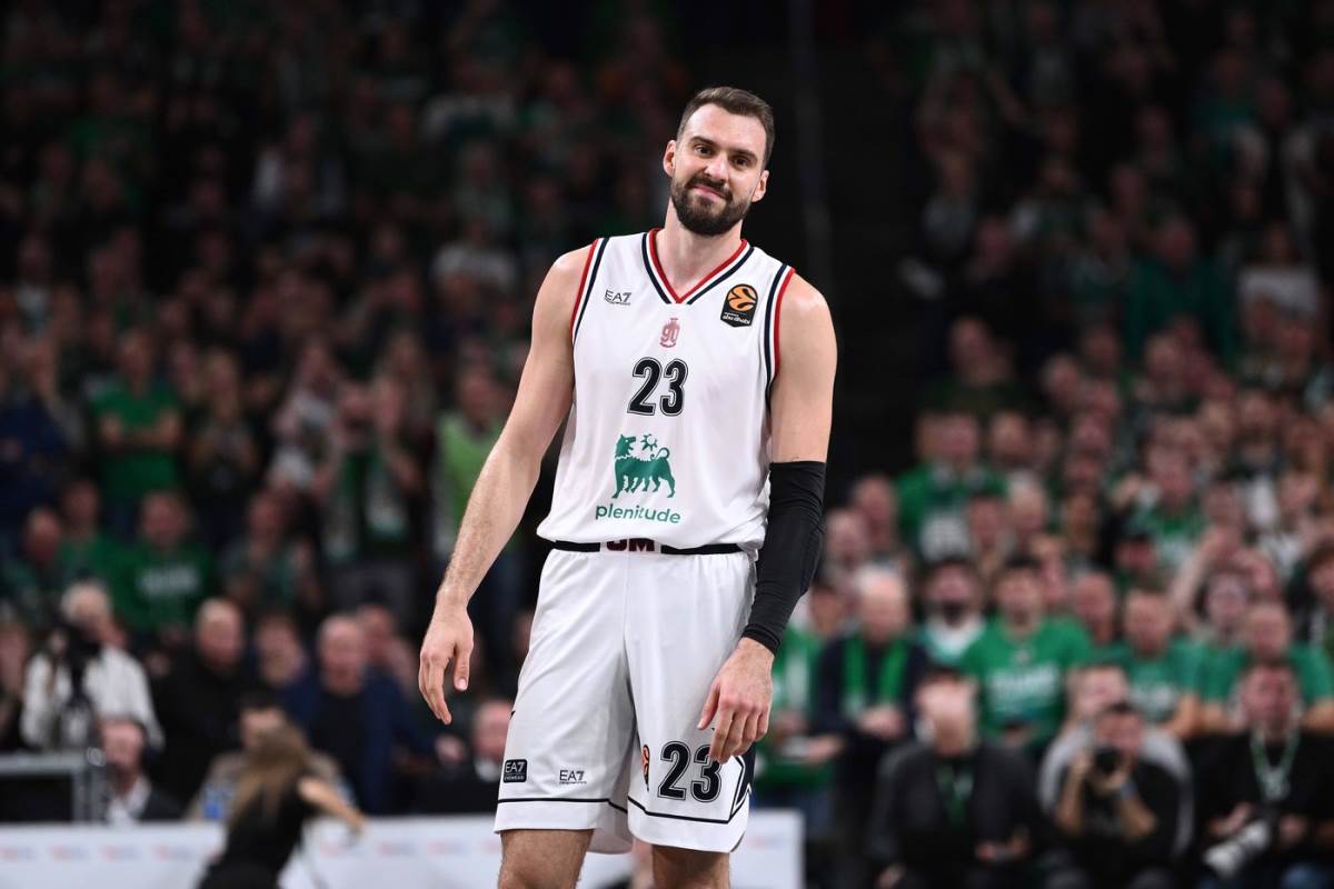 Marko Gudurić na meču Armaija i Žalgirisa