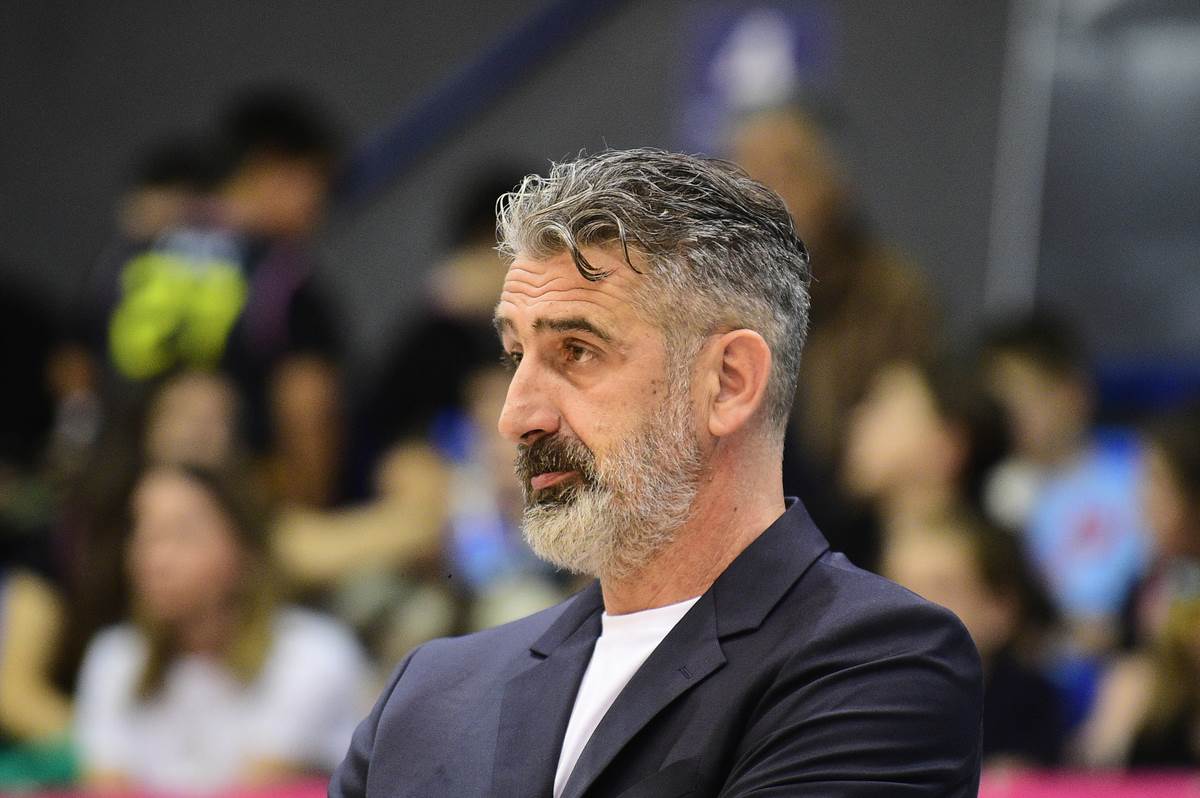 Aleksandar Damjanović na utakmici protiv Mege u Beogradu