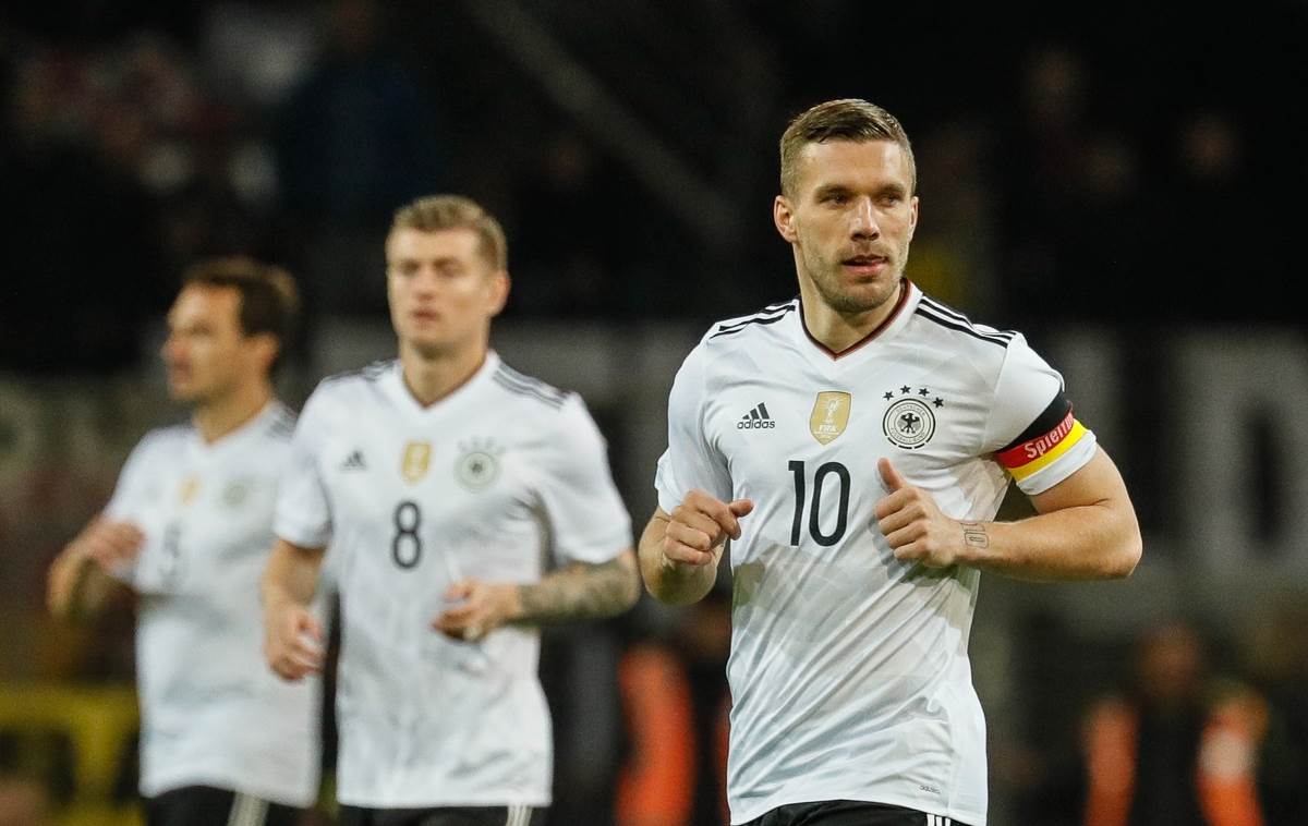 Lukas Podolski u dresu Nemačke reprezentacije