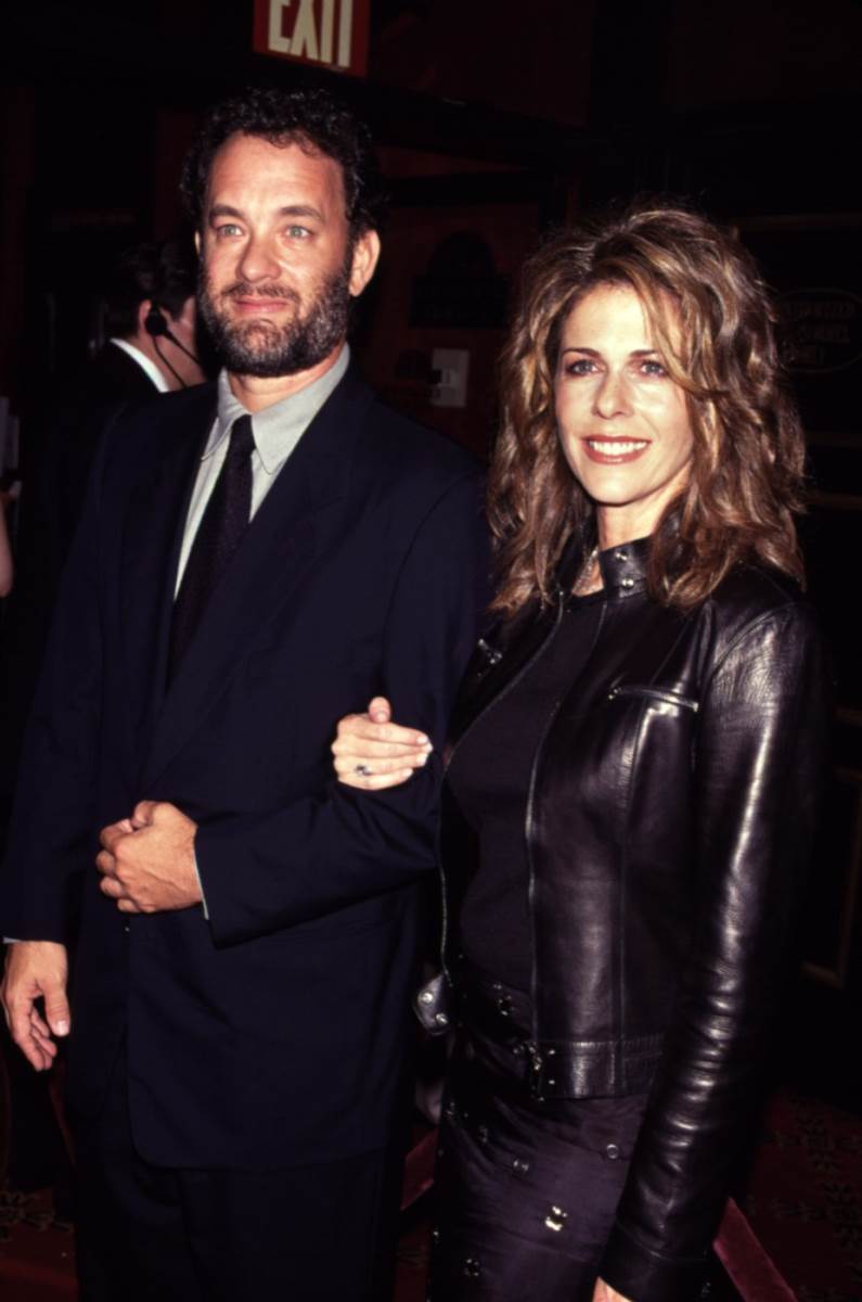 Tom Henks i Rita Vilson nekad