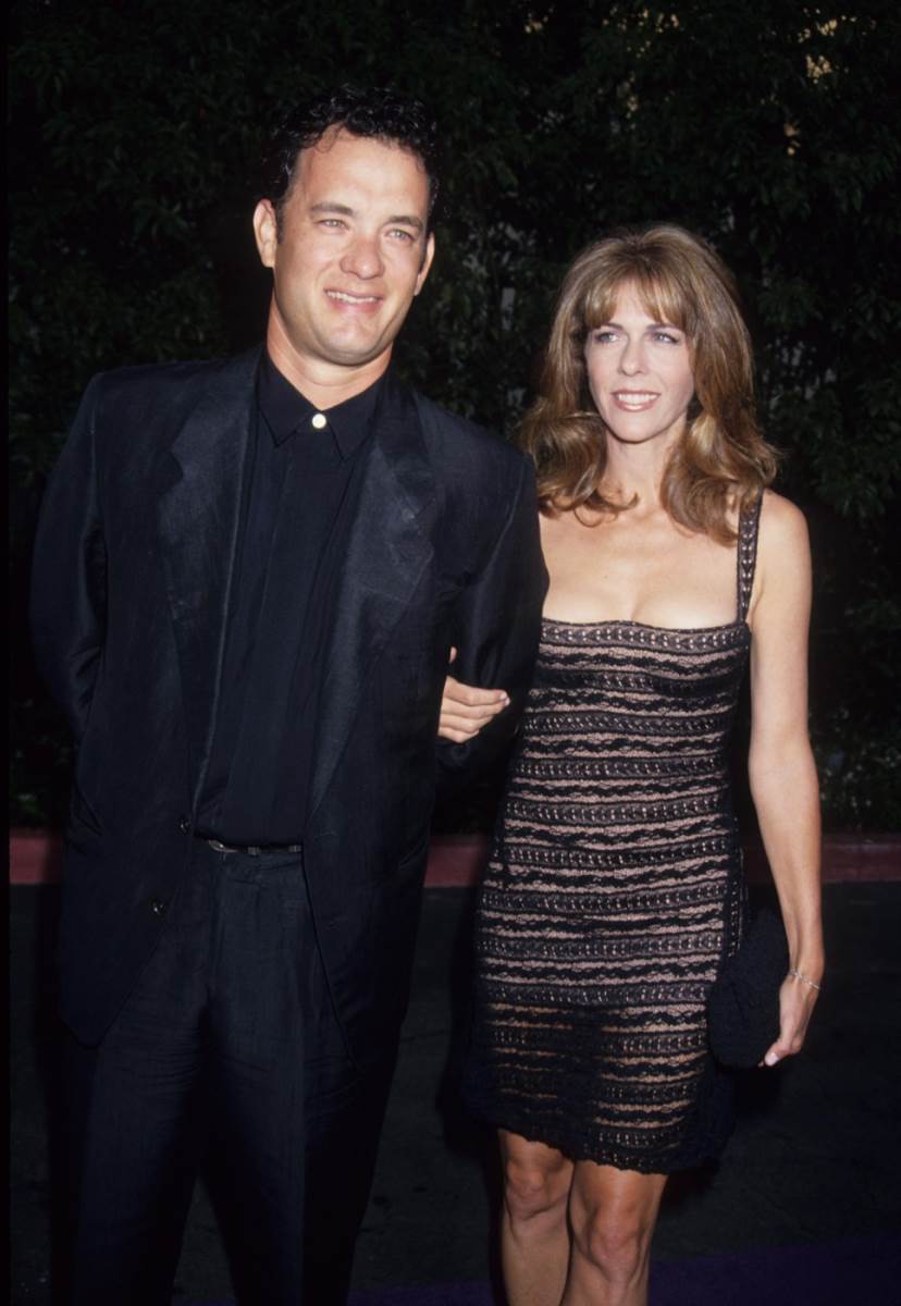 Tom Henks i Rita Vilson nekad