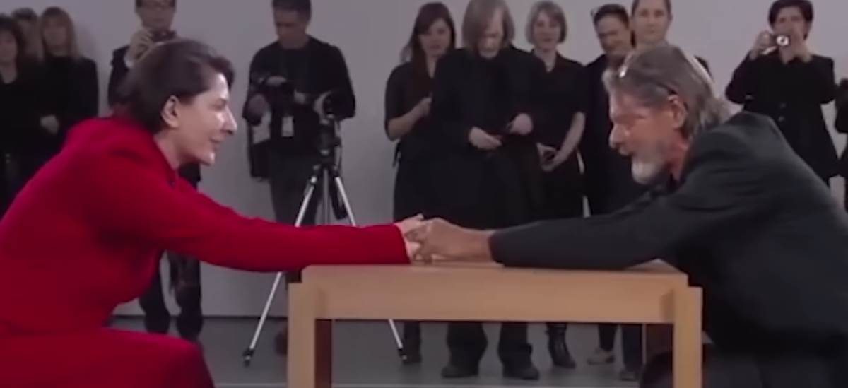Marina Abramović, Ulaj, susret