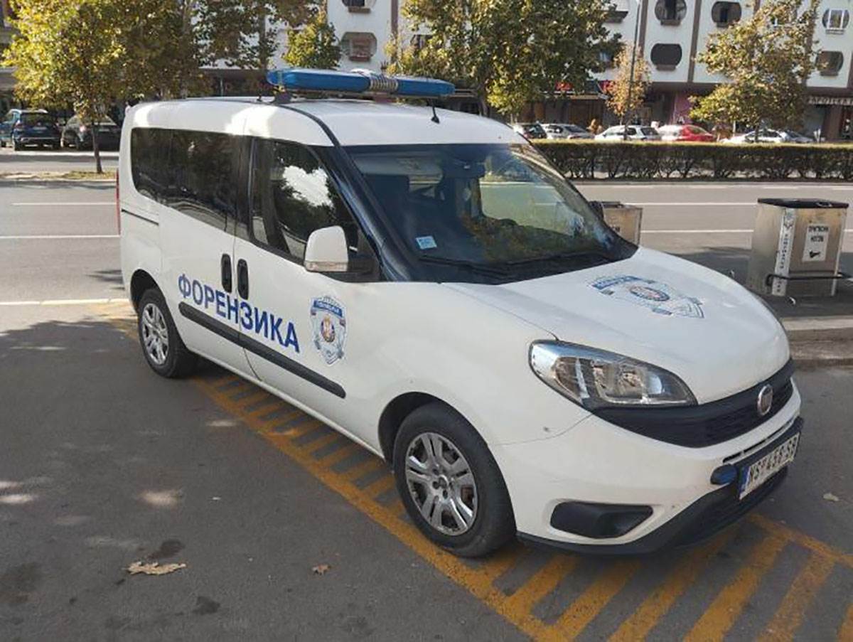 Mesto nesreće u Novom Sadu