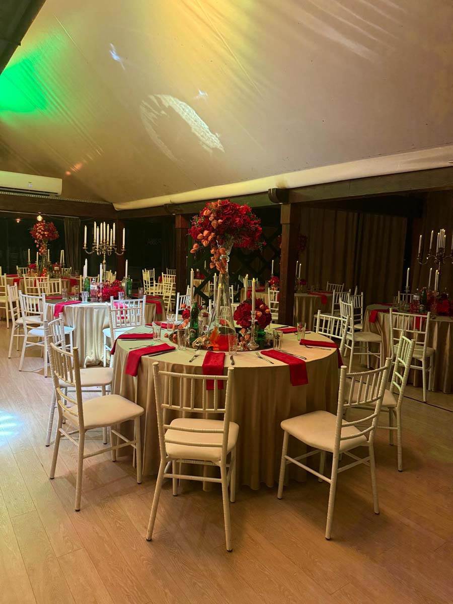 Dekoracija za rodjendan Jovane Jeremić: Zlatna krila i bogata trpeza 3.jpg