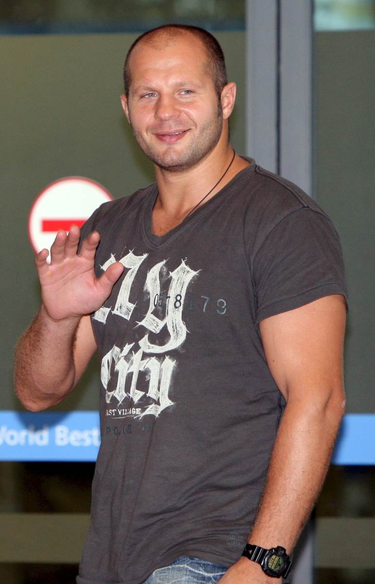 Fedor Emelianenko maše