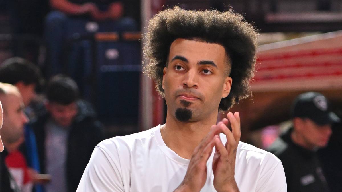 Džordan Nvora na utakmici Zvezde u Beogradskoj areni