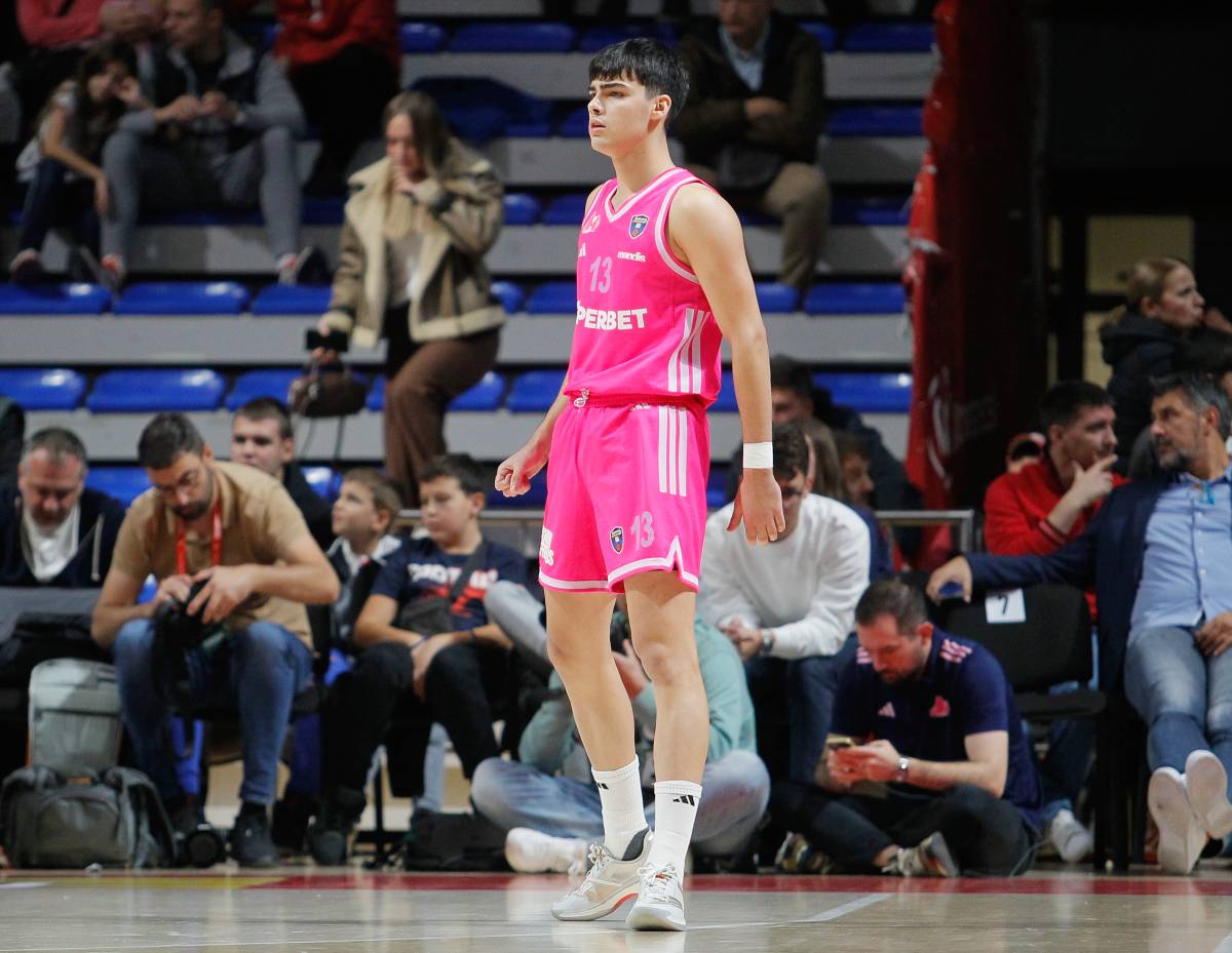 Vuk Danilović na debiju protiv Crvene zvezde