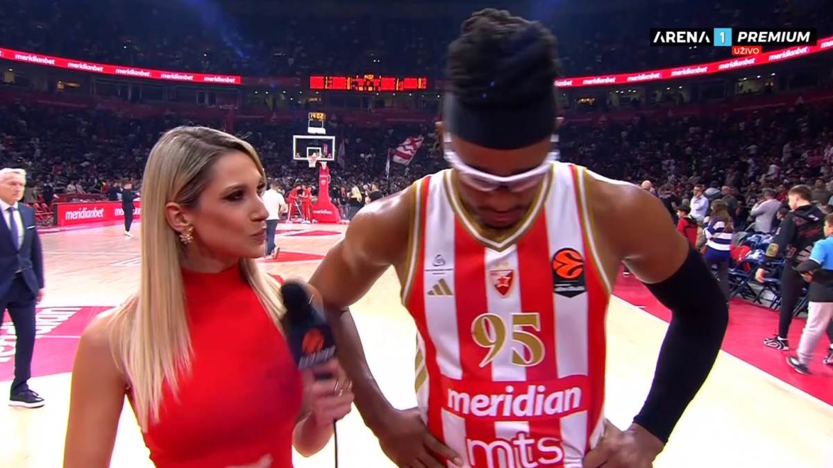 Čima Moneke i voditeljka Arene Kristina Tomić