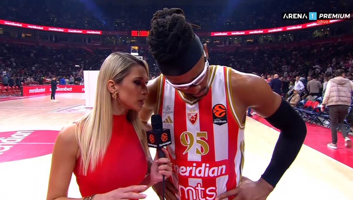 Čima Moneke i voditeljka Arene Kristina Tomić