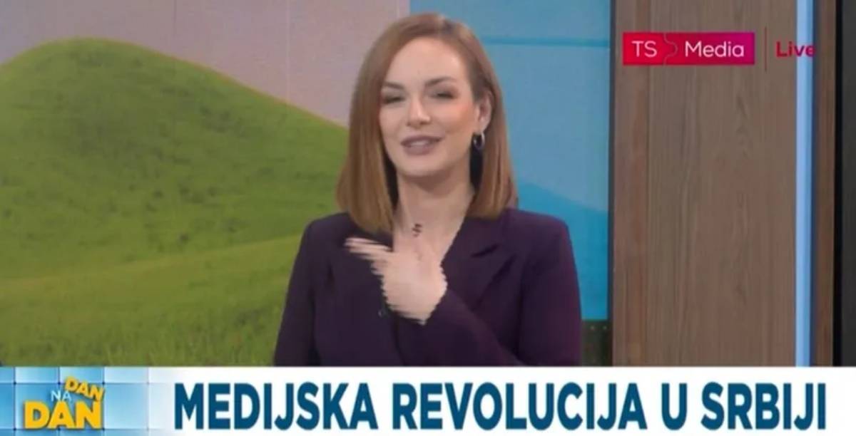 Milomir Marić i Katarina Jutanji program TS medija