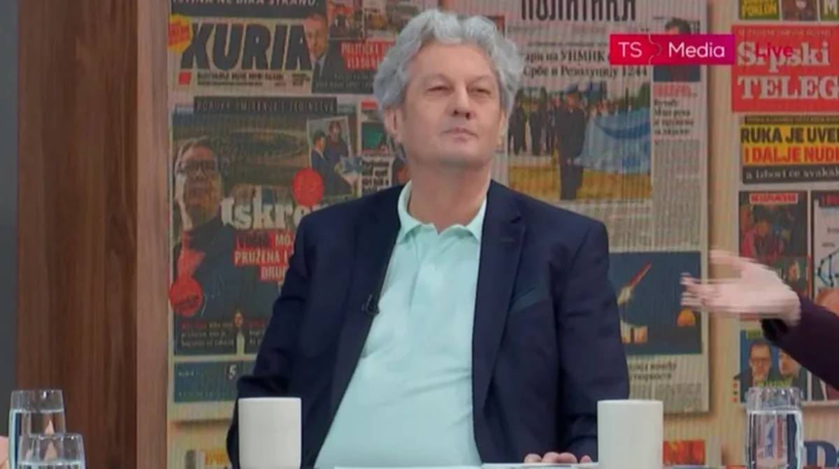 Milomir Marić i Katarina Jutanji program TS medija