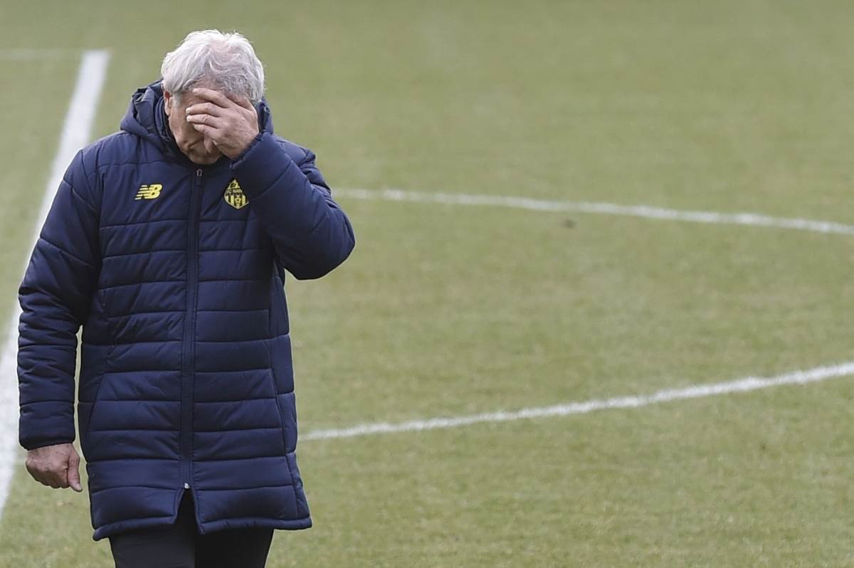 Vahid Halilhodžić na treningu Nanta