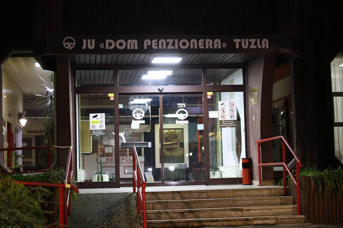 Požar u domu za stare u Tuzli