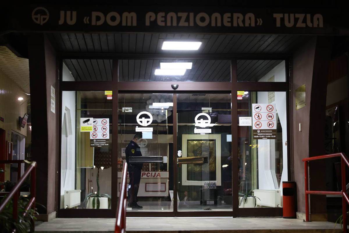 Požar u domu za stare u Tuzli