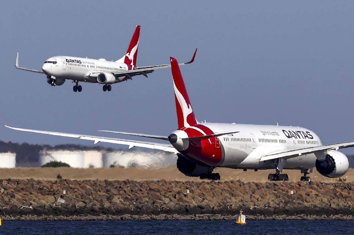Qantas, Kvantas, avion