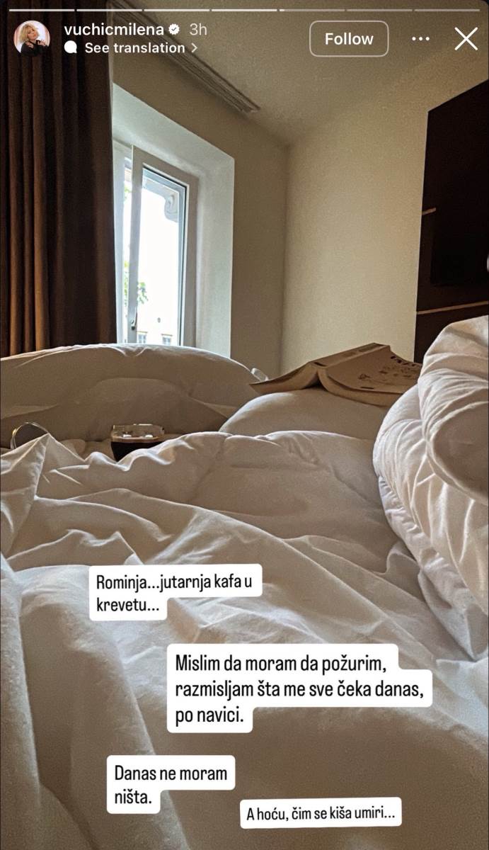 Milena Vućić u Siciliji