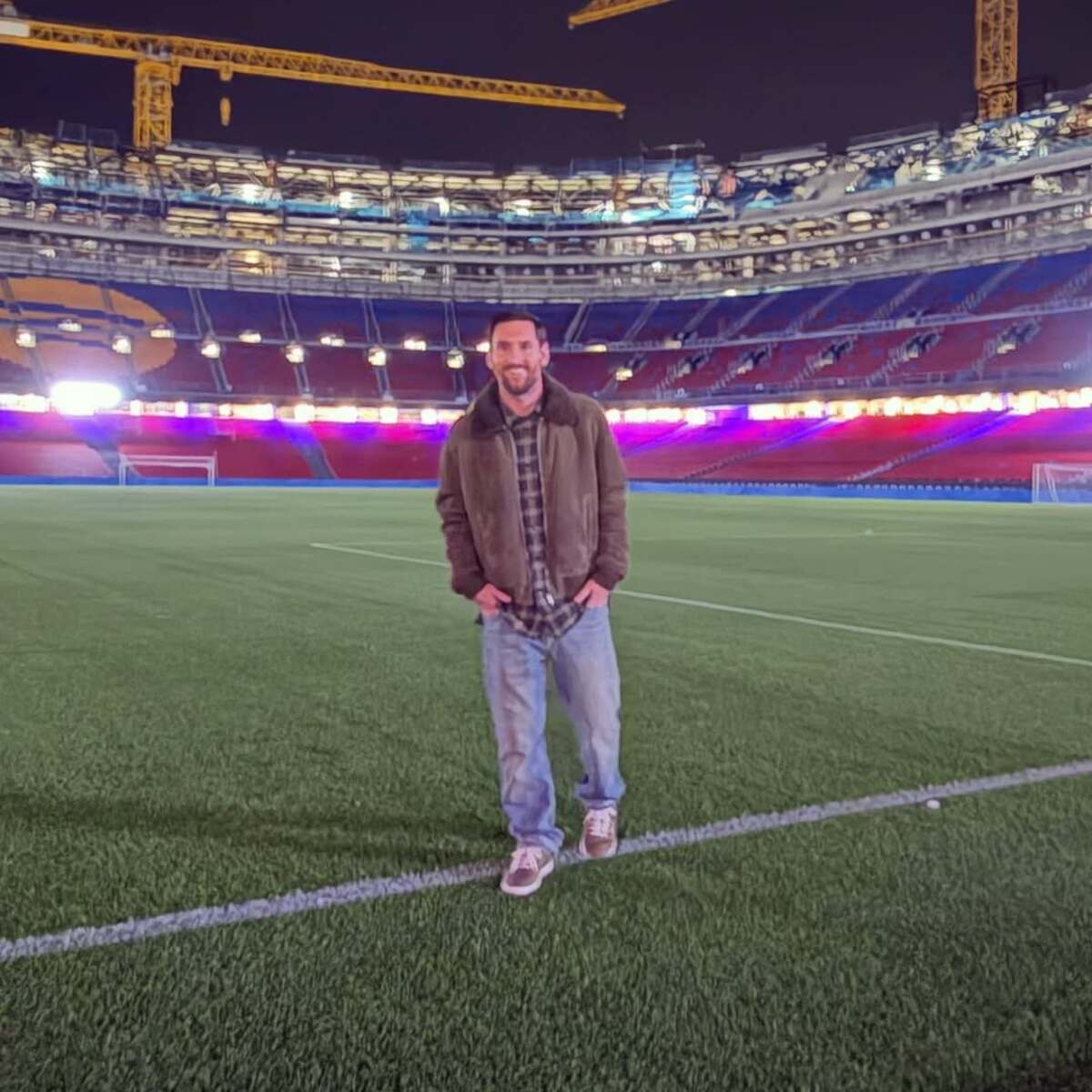 Lionel Mesi došao noću na novi stadion Barselone