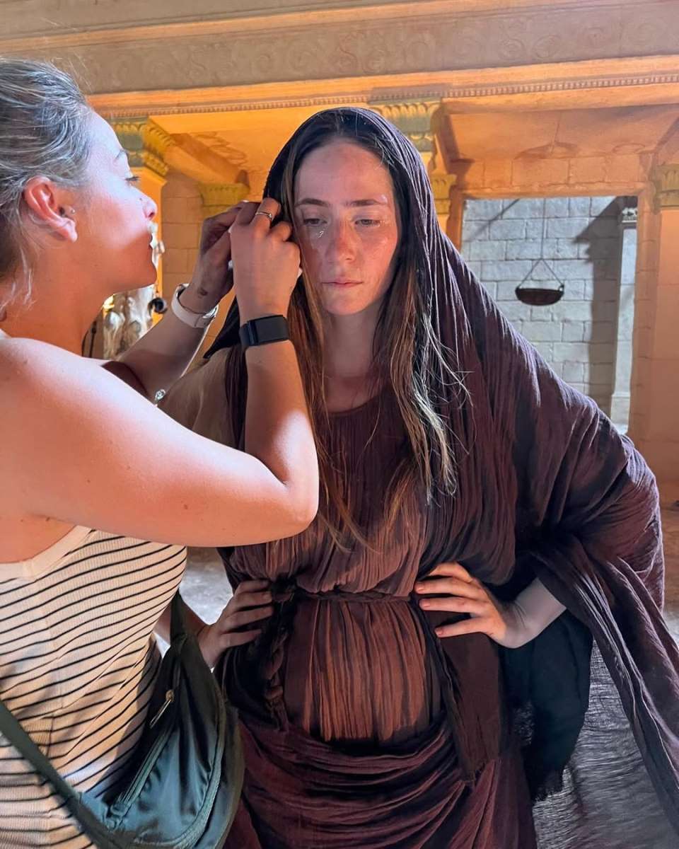 Marija Bergam Maroko snimanje