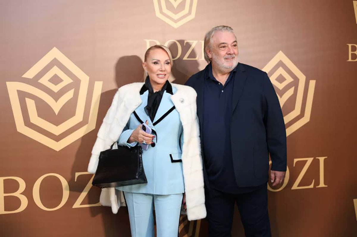 Lepa Brena i Boba Živojinović modna revija