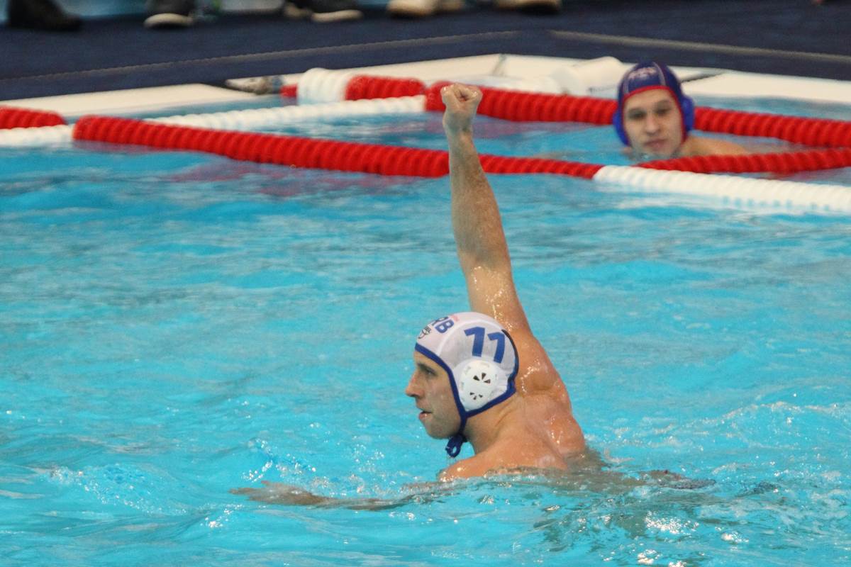 Andrija Prlainović proslavlja gol