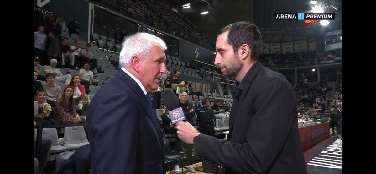 Željko Obradović daje izjavu