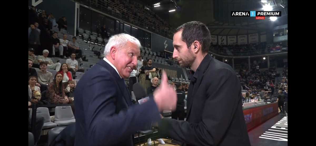 Željko Obradović daje izjavu