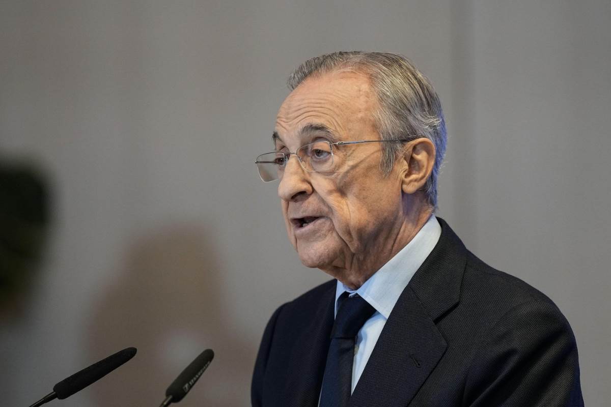 Florentino Perez na konferenciji za medije