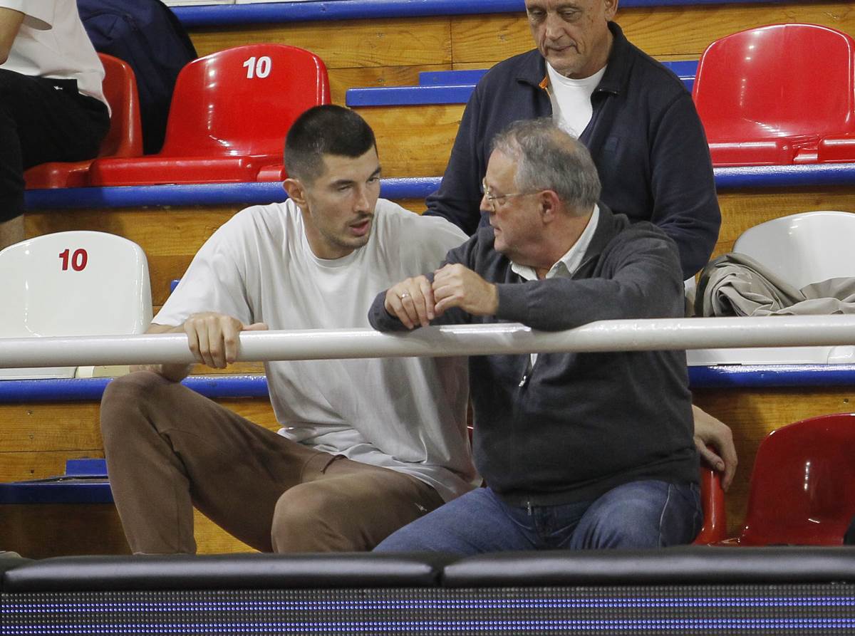 Luka Mitrović i Nebojša Čović na FMP Dubai