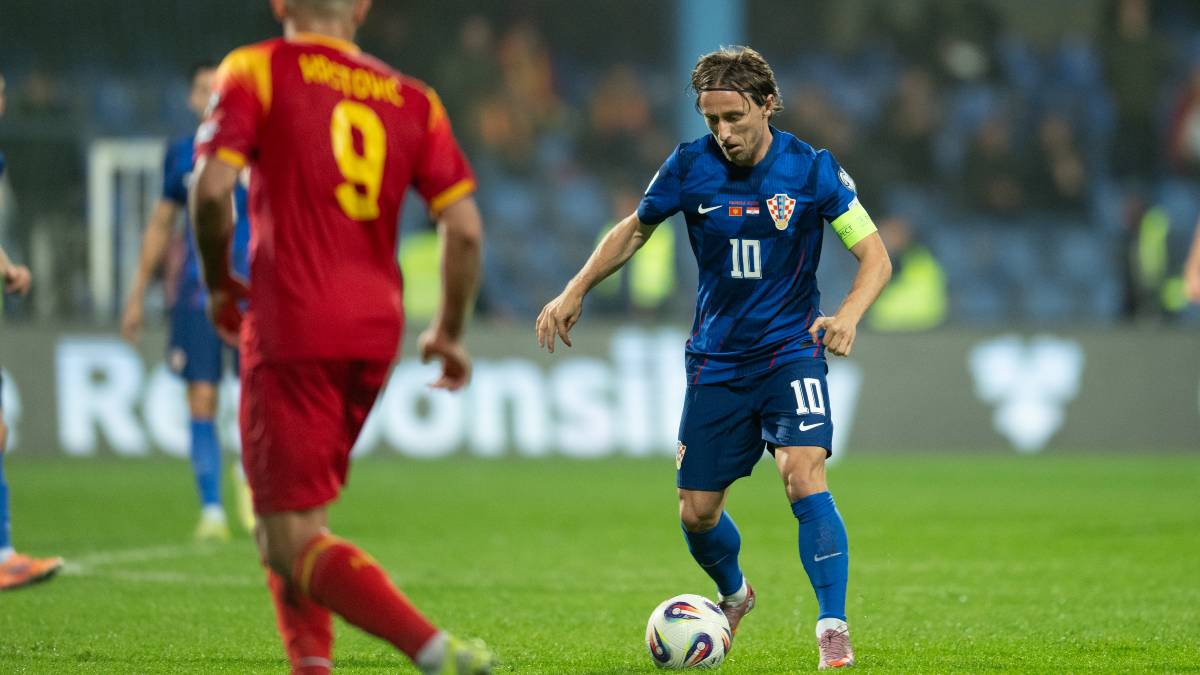 Luka Modrić protiv Crne Gore