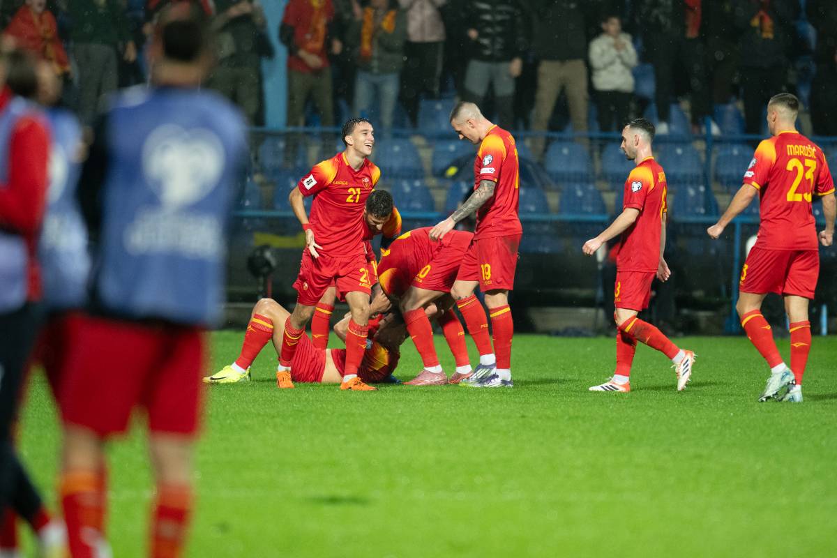 Slavlje Crne Gore protiv Hrvatske