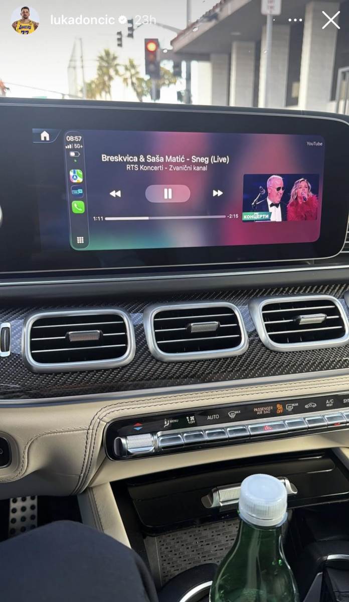 Luka Dončić sluša narodnjake.