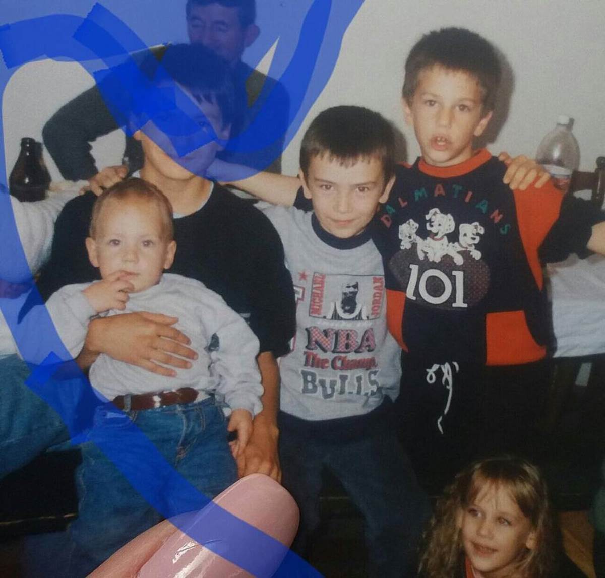 Miloš Degenek u detinjstvu