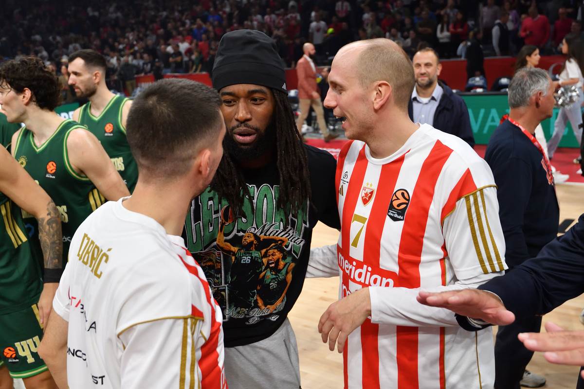 Matijas Lesor sa Ognjenom Dobrićem i Dejanom Davidovcem