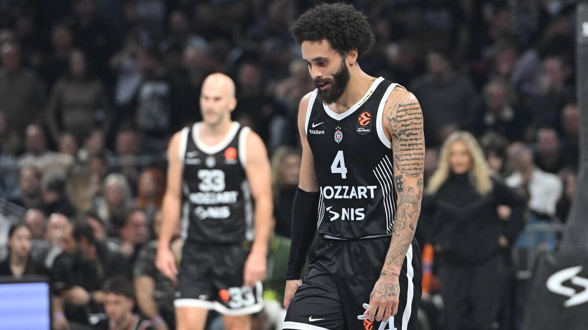 Duejn Vašington na utakmici Partizan Fenerbahče