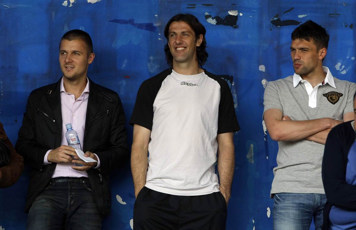 Darko Božović sa Mladenom Krstajićem i Markom Vjetrovićem