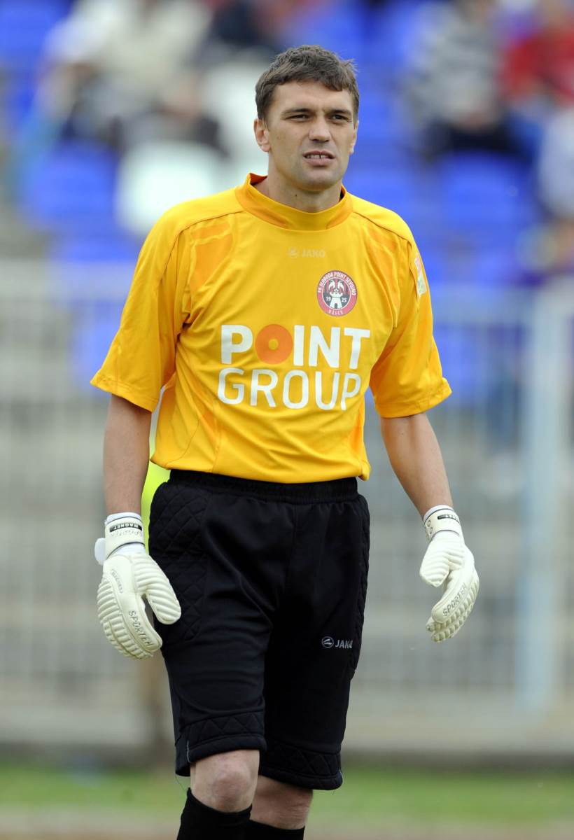 Darko Božović na golu Slobode Point iz Užica