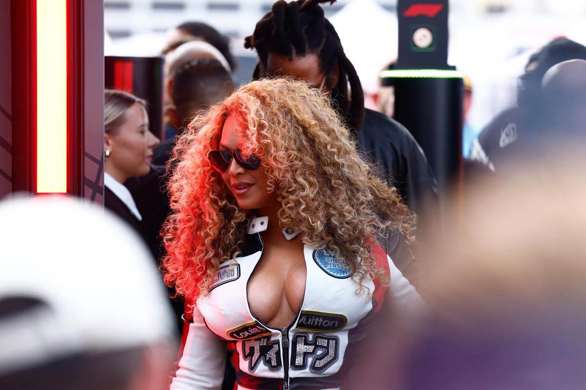 Bijonse na trci Formule 1 u Las Vegasu