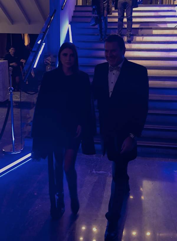 Vlado Georgiev sa suprugom