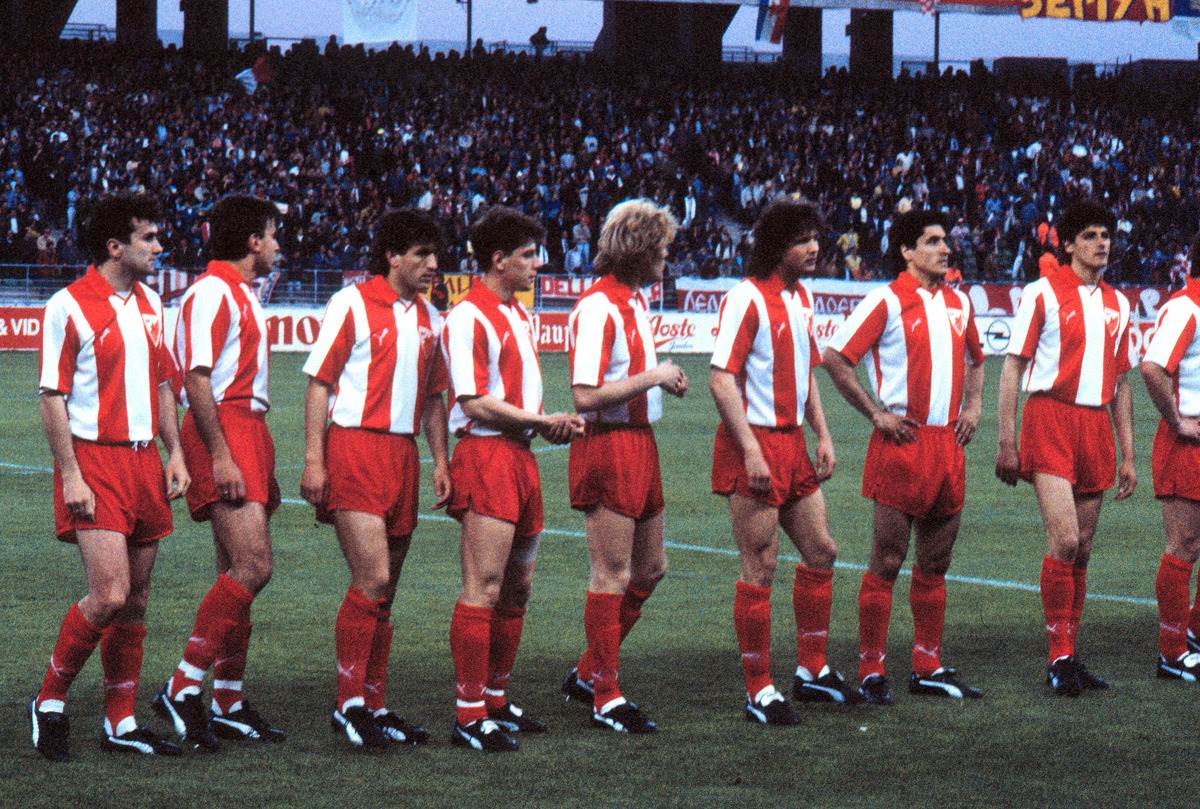 Crvena zvezda u Bariju 1991