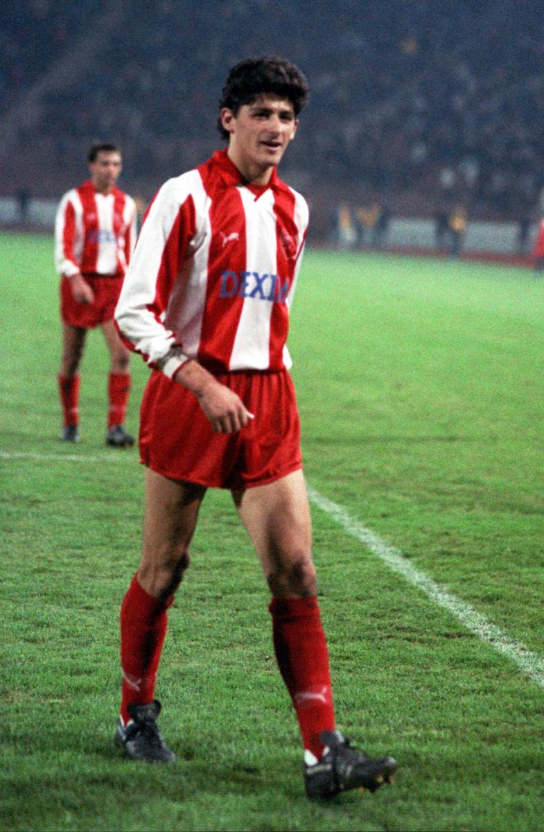 Miodrag Belodedić nasmejan u Crvenoj zvezdi na Marakani