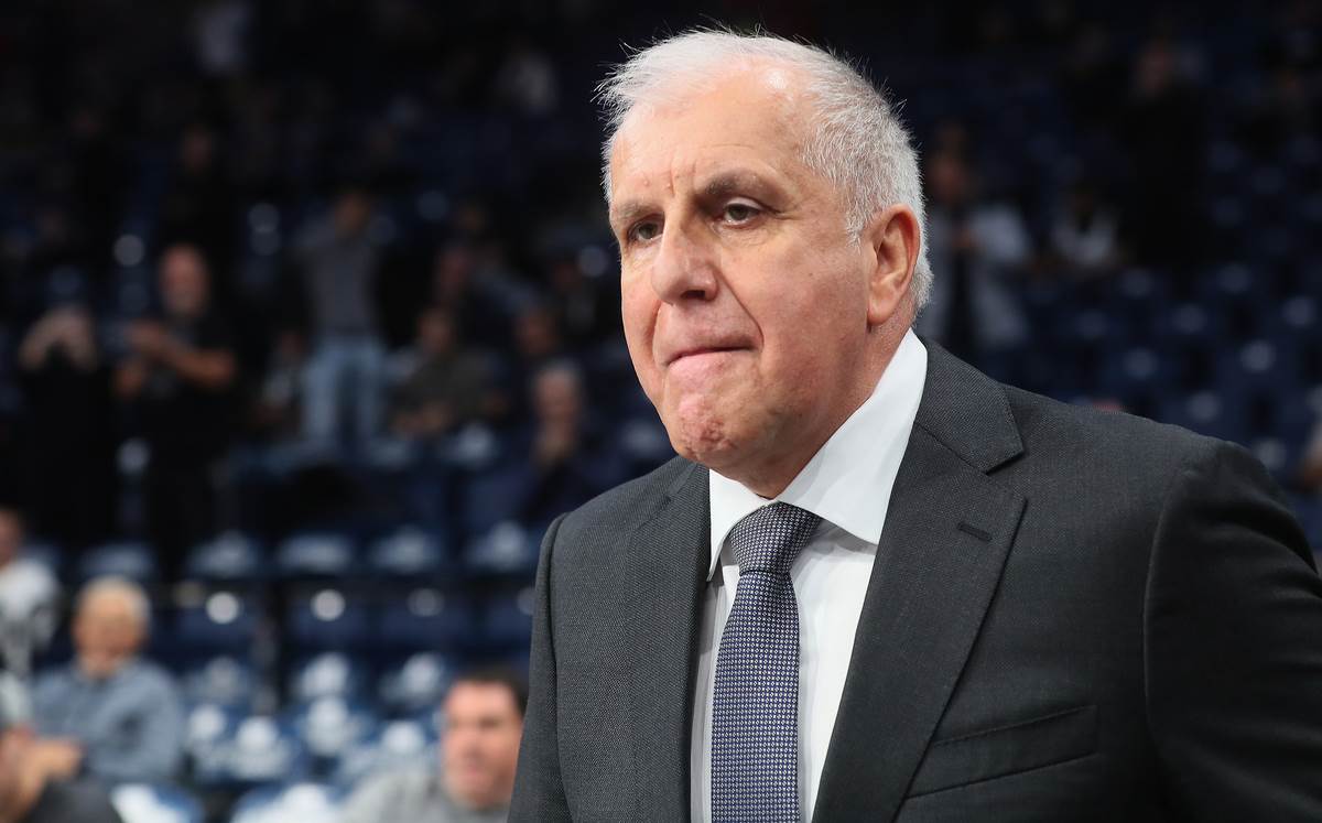 Željko Obradović izlazi na utakmicu Partizana