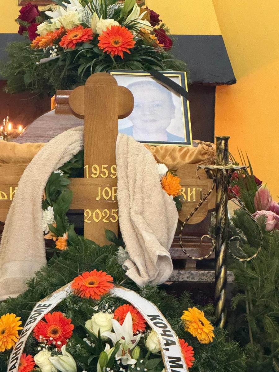 Sahrana Ljiljane Jorgovanović u Požarevcu