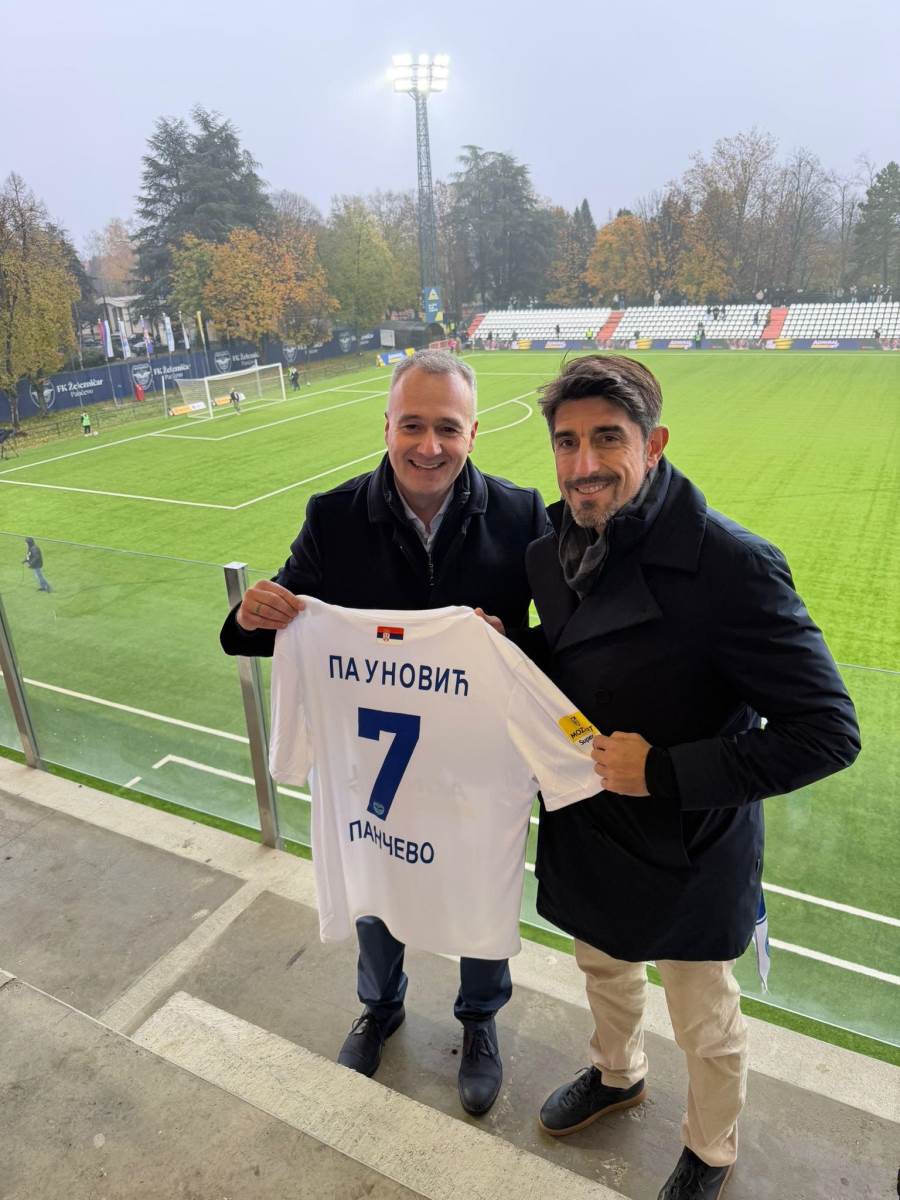 Veljko Paunović u Pančevu