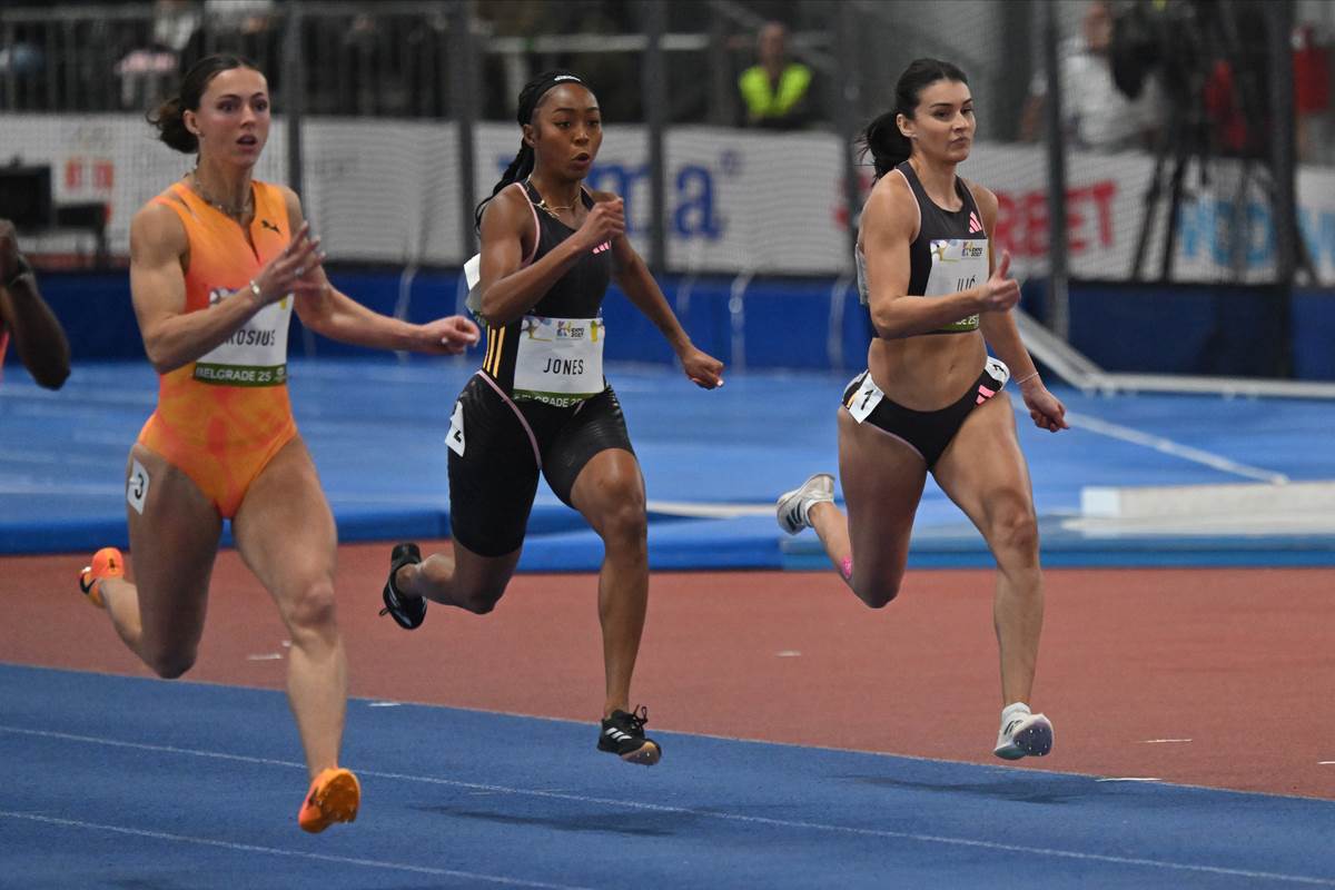 Ivana Ilić trči na 100 metara