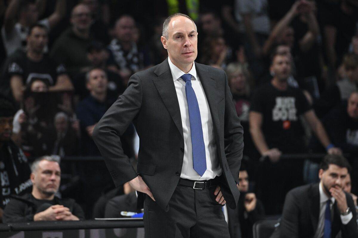 Mirko Ocokoljić na utakmici Partizan Bajern