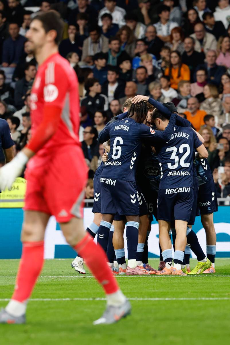 Fudbaleri Selte slave protiv Real Madrida na stadionu Santjago Bernabeu