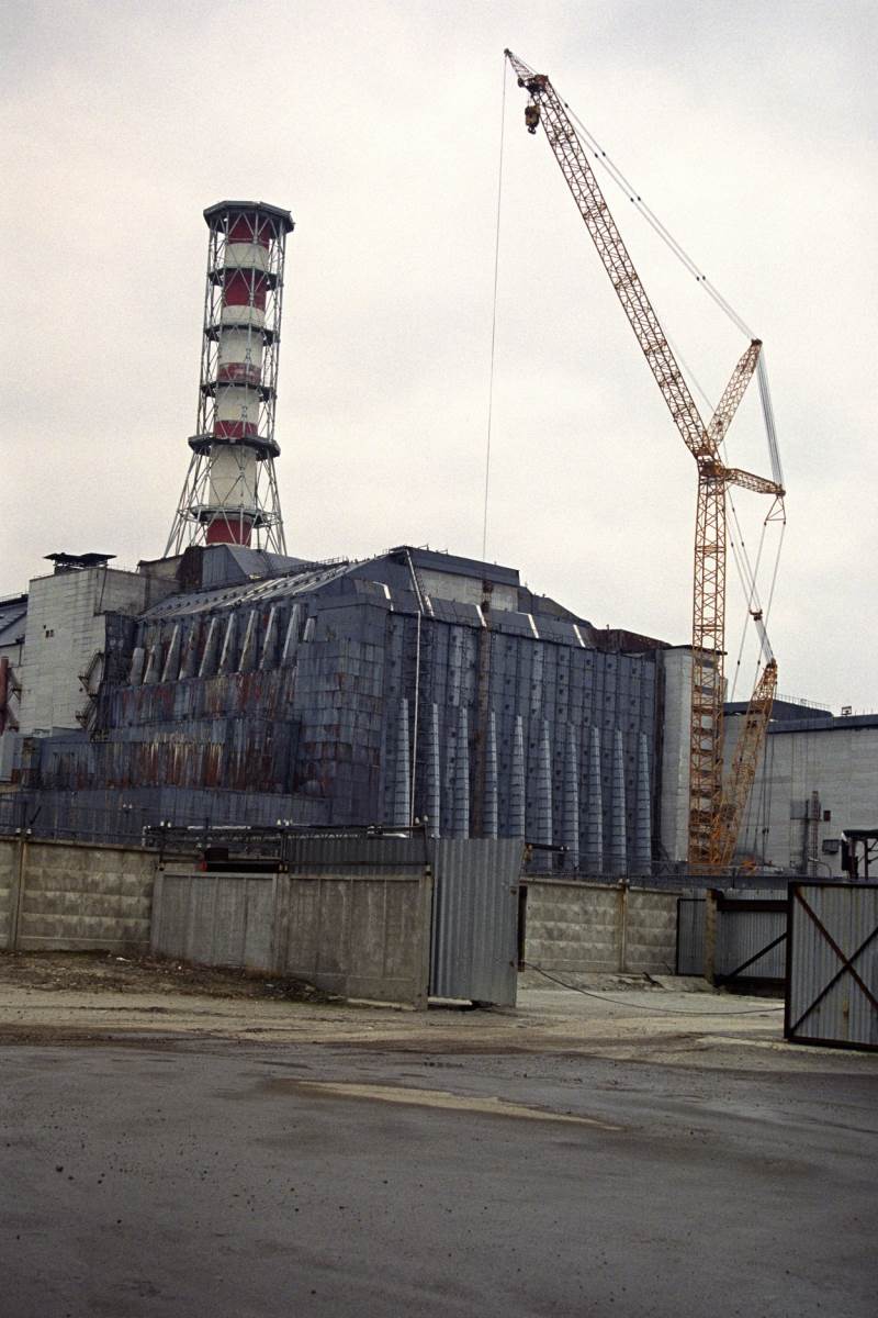 Kupola na nuklearnoj elektrani Černobilj
