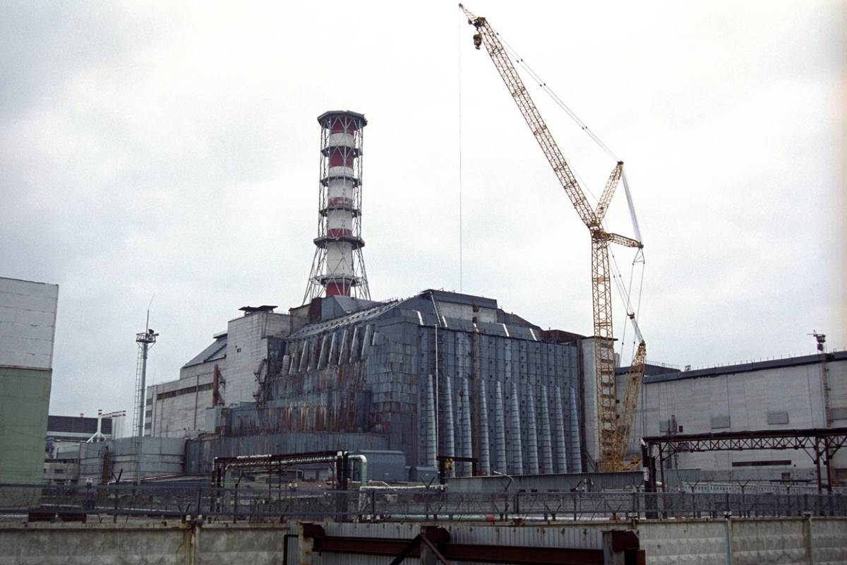 Černobiljska nuklearka fotografisana 1993