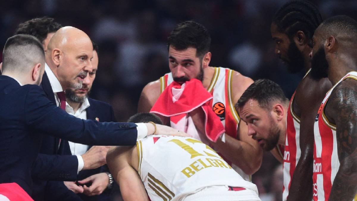 Saša Obradović na tajm-autu u Zvezdi