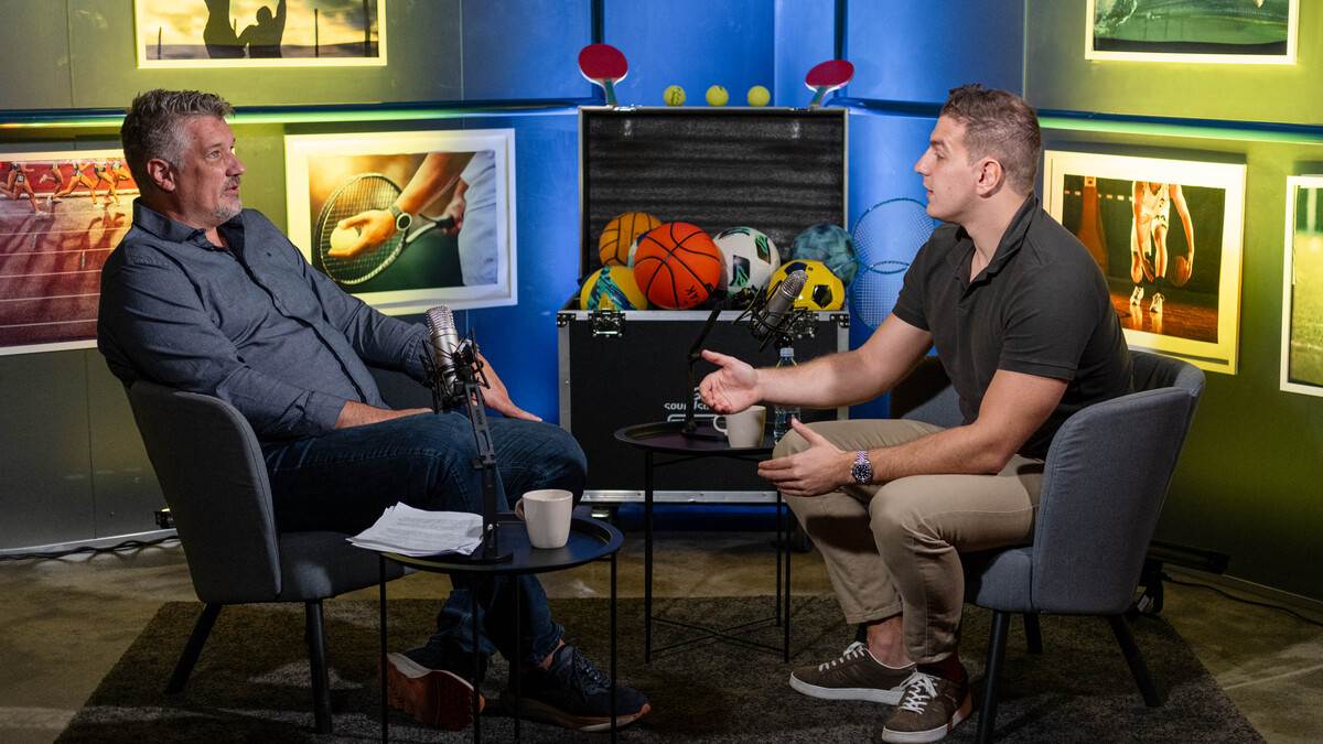 Nikola Jakšić tokom gostovanja u MONDO podkastu priča za medalju